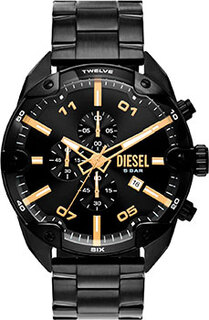 fashion наручные мужские часы Diesel DZ4644. Коллекция Spiked