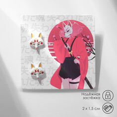 Серьги с эмалью Queen Fair