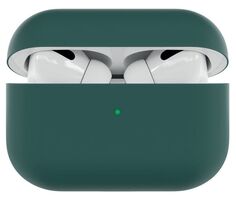 moonfish Чехол для AirPods Pro, силикон, темно-зеленый