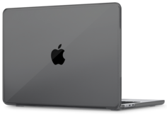 moonfish Накладка для MacBook Air 13 М2, soft-touch, дымчатый