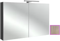Зеркальный шкаф квебекский дуб 80x65 см Jacob Delafon Odeon Up EB796RU-E10