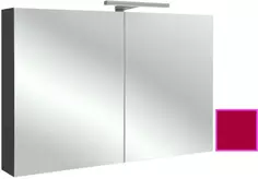 Зеркальный шкаф малиновый 80x65 см Jacob Delafon Reve EB796RU-R3