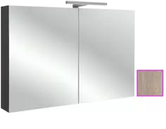 Зеркальный шкаф квебекский дуб 100x65 см Jacob Delafon Odeon Up EB797RU-E10