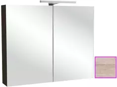 Зеркальный шкаф серый дуб 70x65 см Jacob Delafon Odeon Up EB786RU-E71