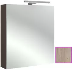 Зеркальный шкаф левосторонний квебекский дуб 60x65 см Jacob Delafon Odeon Up EB795GRU-E10