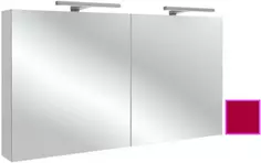 Зеркальный шкаф малиновый 120x65 см Jacob Delafon Odeon Up EB798RU-R3