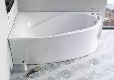 Ванна из литьевого мрамора 170x100 см L Astra-Form Селена 01010039