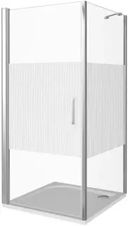 Душевой уголок 80x80 см Good Door Pandora CR-80-T-CH прозрачное с рисунком