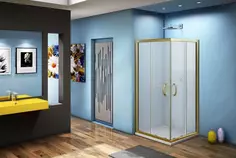 Душевой уголок 80x80 см Good Door Jazze CR-80-G-BR grape