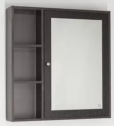 Зеркальный шкаф 75x80 см венге Style Line Кантри ЛС-00000032