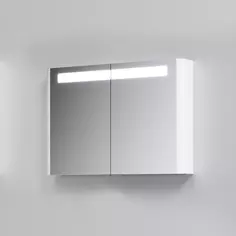 Зеркальный шкаф 100x70 см белый глянец Am.Pm Sensation M30MCX1001WG Am.Pm.