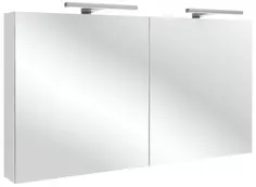 Зеркальный шкаф 120x65 см белый блестящий Jacob Delafon EB1368-G1C