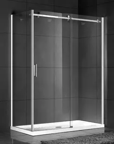 Душевой уголок 150x90 см Gemy Modern Gent S25191B-A6-90 прозрачное