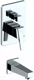 Смеситель для ванны GPD Ritmo MAB85