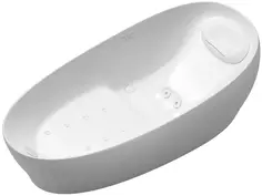 Ванна из литьевого мрамора 220x105 см с эффектом невесомости Toto Neorest PJYD2200PWEE#GW