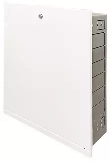 Шкаф коллекторный встраиваемый 1194x670-760x125-195 Uni-fitt ШРВ-6 482G6000