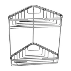 Полка угловая 18,3x18,3 см Omnires Uni UN3515ACR