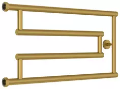 Полотенцесушитель водяной 320x650 золотой матовый Сунержа High-Tech model "G" 032-0051-3265