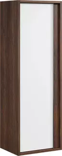 Пенал подвесной белый глянец/крафт темный Clarberg Evolution EV0504CD