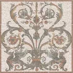 Керамическая плитка Kerama Marazzi Панно Виченца, панно из 9 частей 15x15 (размер каждой части) 45x45HGD\A99\9x\17000