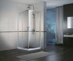 Душевой уголок 90x90 см Bravat Line BS090.2202A прозрачное