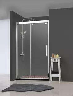 Душевая дверь 120 см Bravat Stream BD120.4103S прозрачное