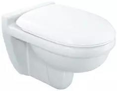 Унитаз подвесной Jaquar Continental CNS-WHT-959SPP с сиденьем микролифт, белый