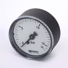 Манометр аксиальный 1/4" х 50/16 Bar Watts F+R100 10008094