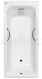 Чугунная ванна 180x80 см с ручками Castalia Prime S2021 Ц0000147