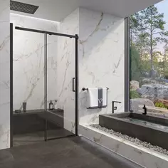 Душевая дверь 130 см Veconi Vianno VN70-130-01-19C4 прозрачное