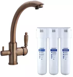 Смеситель для кухни с фильтром Swedbe Selene Plus K8043K