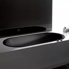 Стальная ванна 180x80 см Bette Lux Oval 3466-035 PLUS AR с покрытием Anti-Slip и Glaze Plus
