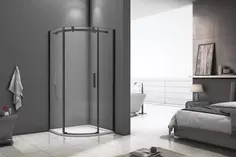 Душевой уголок 100x100 см Good Door Galaxy R-100-C-B прозрачное