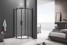 Душевой уголок 100x100 см Good Door Galaxy R-TD-100-C-B прозрачное