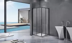Душевой уголок 80x80 см Good Door Idea CR-80-C-B прозрачное