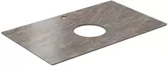 Столешница 80 см коричневый глянец для накладных раковин Kerama Marazzi Plaza Classic Парнас PL1.VT280\80T