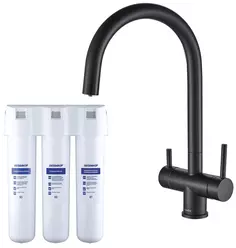 Смеситель для кухни с фильтром Swedbe Selene Plus K8042BK