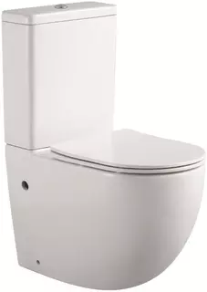 Унитаз-компакт безободковый с сиденьем микролифт Aquatek Европа AQ2903-00