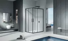 Душевой уголок 120x90 см Good Door Cofe CR-120-90-C-B прозрачное