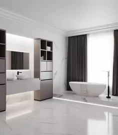 Ванна из литьевого мрамора 170x75 см NT Bagno Pulsante NT308 1700