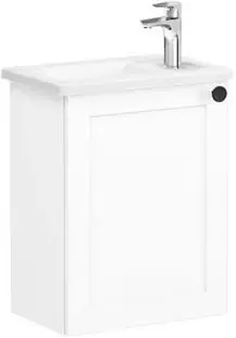 Тумба с раковиной белый матовый 45 см L Vitra Root Classic 68603