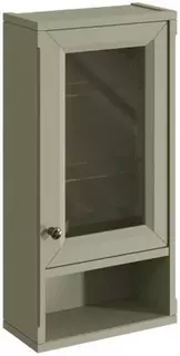 Шкаф одностворчатый фисташковый матовый R Caprigo Jardin 10492R-B059