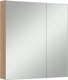 Зеркальный шкаф 60x65 см дуб Runo Лада 00-00001161 РУНО