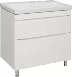 Тумба белый 76,2 см Runo Афина 00-00001170 РУНО