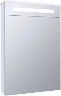 Зеркальный шкаф 50x75 см белый R Runo Парма 00-00001128 РУНО