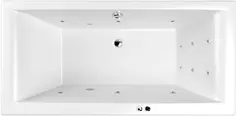 Акриловая гидромассажная ванна 170x80 см Whitecross Savia Duo 0103.170080.100.LINE.CR