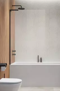 Шторка для ванны Radaway Modo SL Black PNJ II 80 Left 10316080-54-01L прозрачное