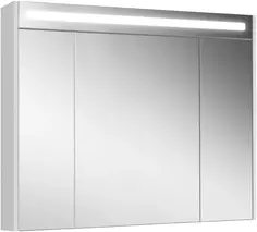 Зеркальный шкаф 100x80 см белый глянец L/R Belux Неман ВШ 100 4810924276773