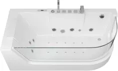 Акриловая гидромассажная ванна 170x80 см Grossman GR-17000L