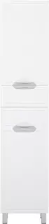 Пенал напольный белый глянец/белый матовый L/R Corozo Монро SD-00000690